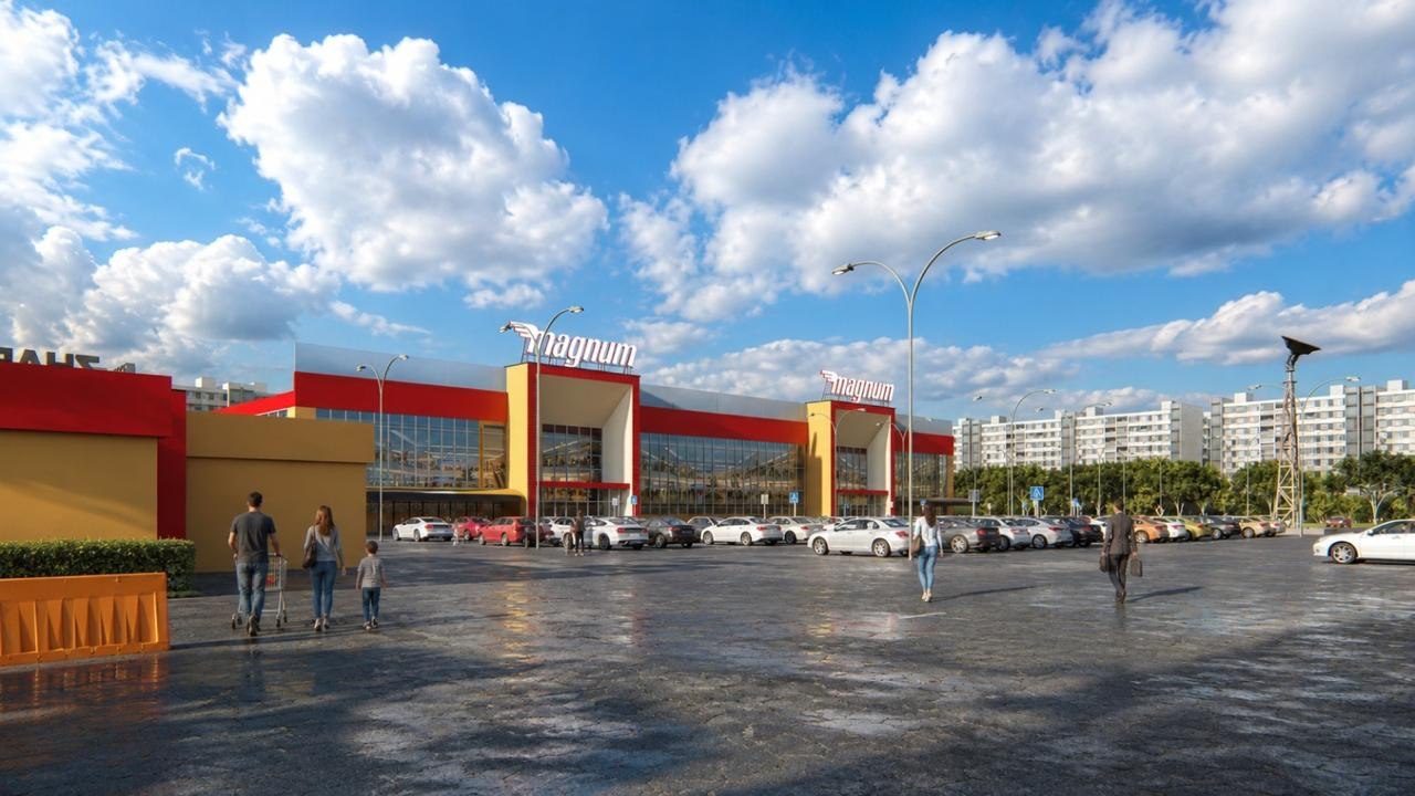 ТЦ «Магнум» в Алматы — design Prime Design